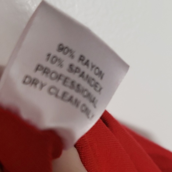 Sexy red body hugging S dress Torn by Ronny Kudo - Picture 3 of 7